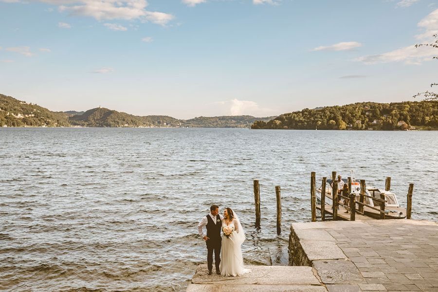 Lake Orta Catholic Wedding