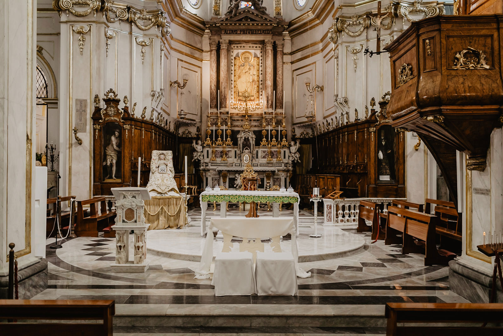 Catholic Positano Wedding