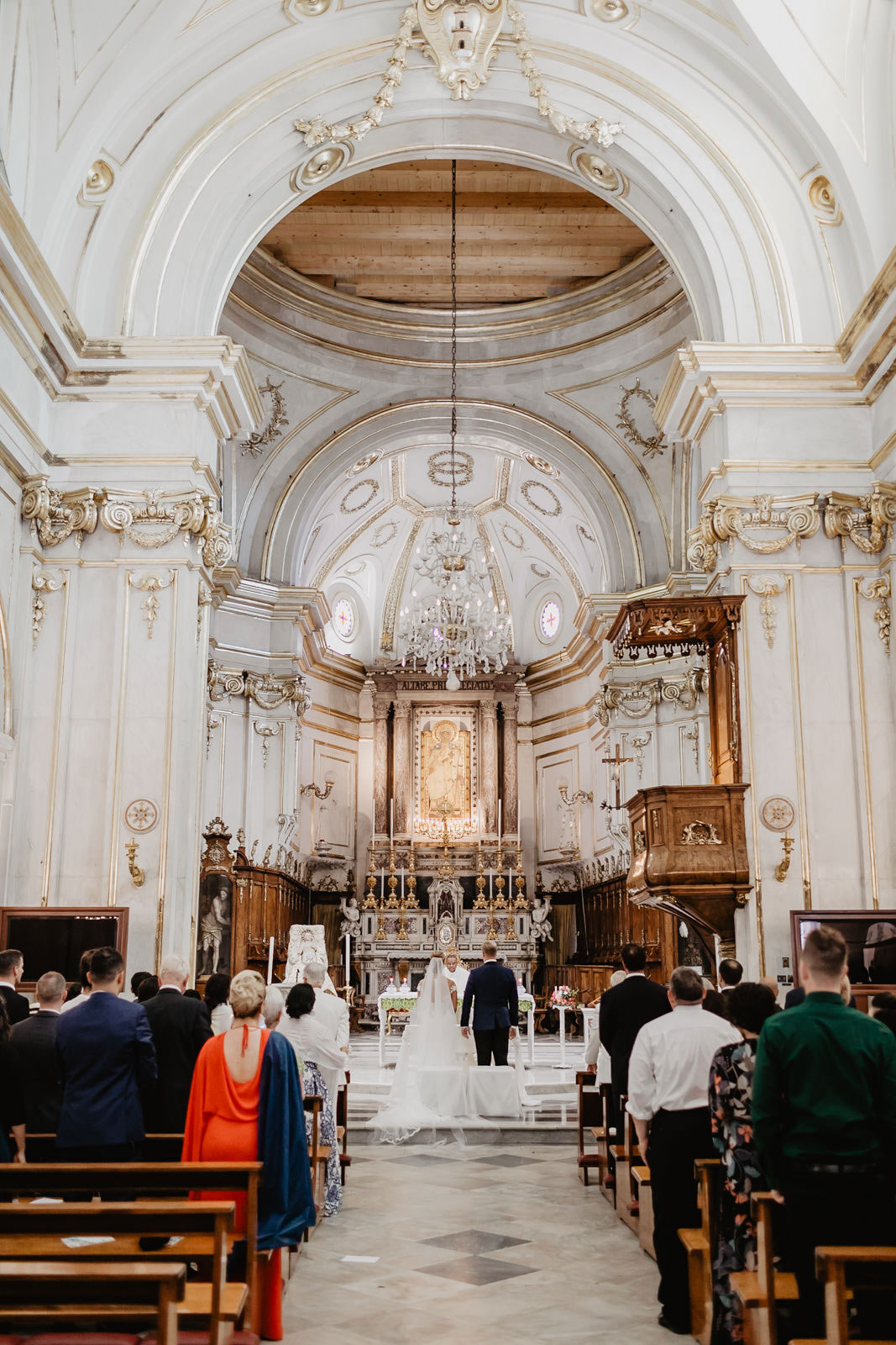 Catholic Positano Wedding