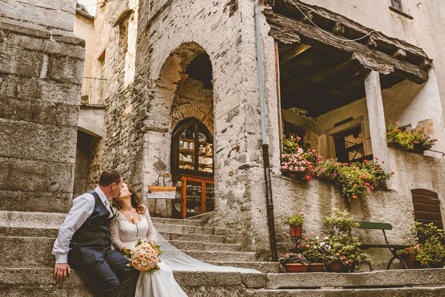 Lake Orta Catholic Wedding