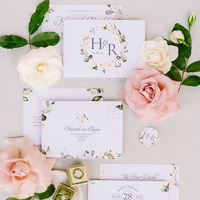 Italy Wedding Stationary
