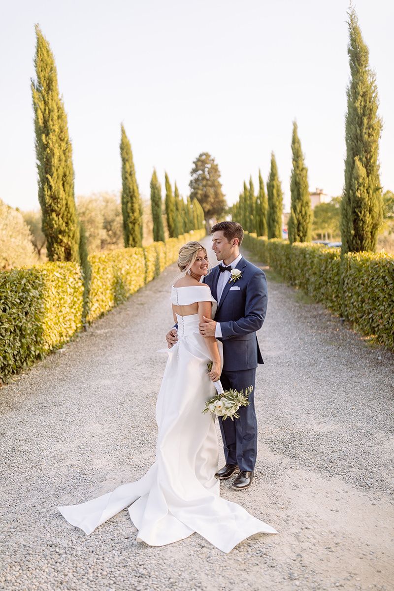 Luxury Tuscany wedding at a historic villa in Chianti